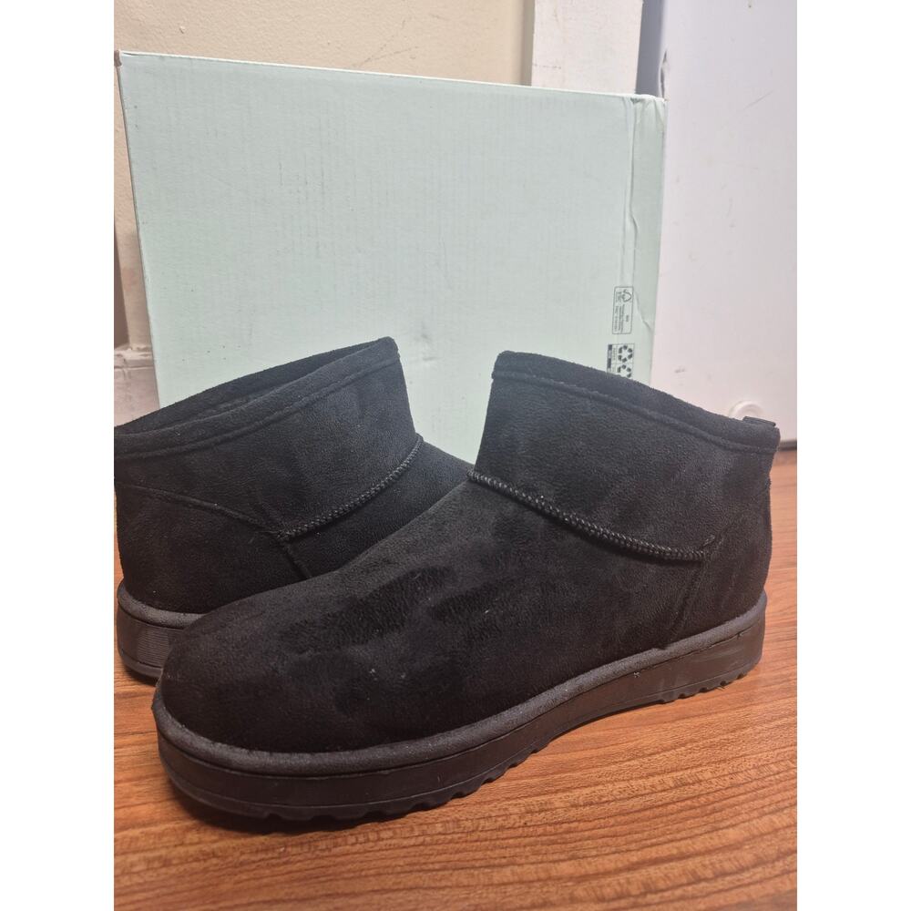Sonoma Boots Womens Size 7 Black Lupita Fur Lined Warm Faux Suede NWT ss - Picture 6 of 8